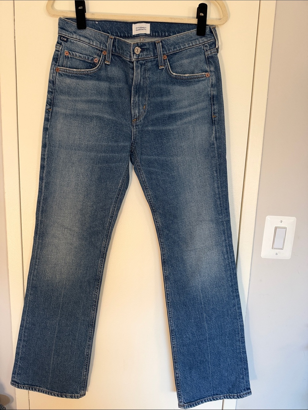 Citizens of humanity x bloom farms x Moda operandi Genova low rise boot cut